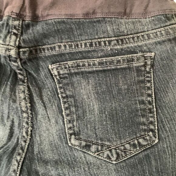 Pre Owned Women’s Gap Maternity Original Long and Lean Jeans Sz 2 Reg Comfort - Picture 11 of 15